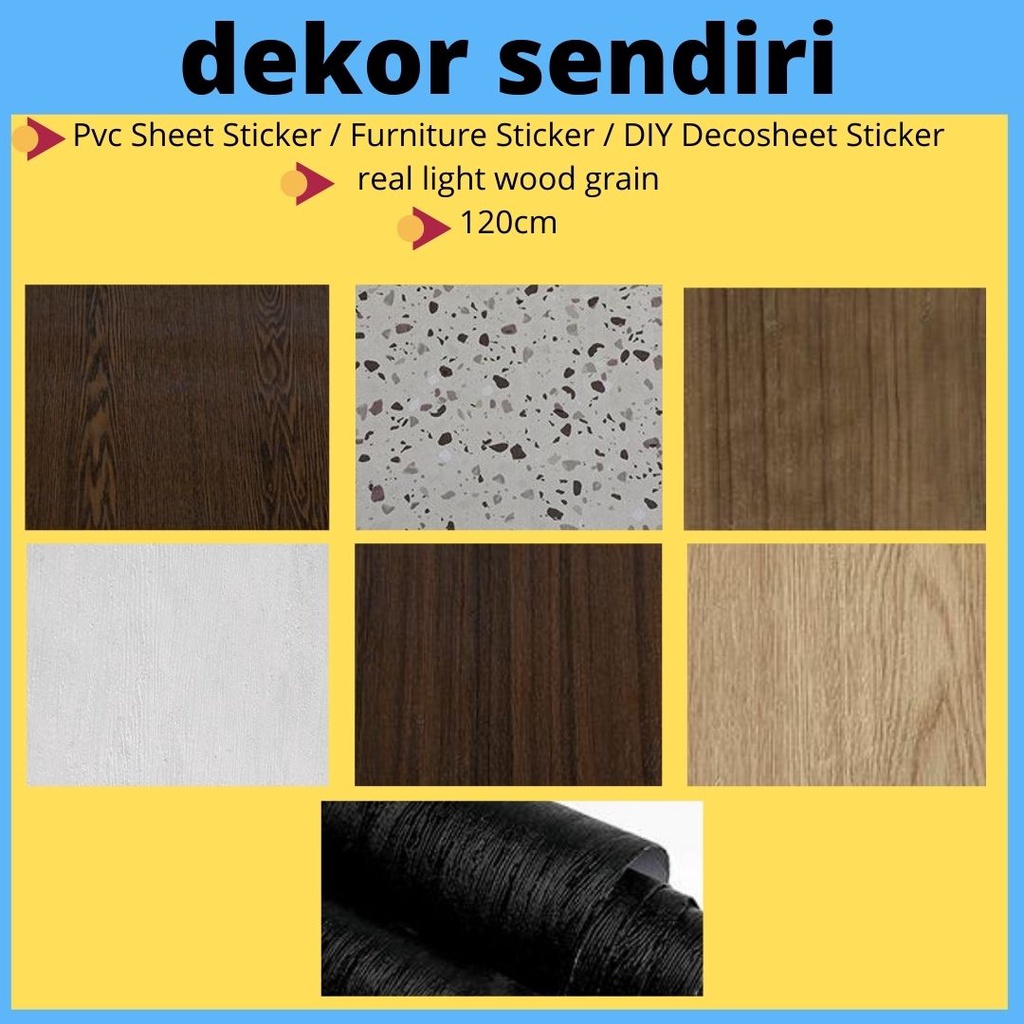 Pvc Sheet Sticker / Furniture Sticker / DIY decosheet Sticker Shopee