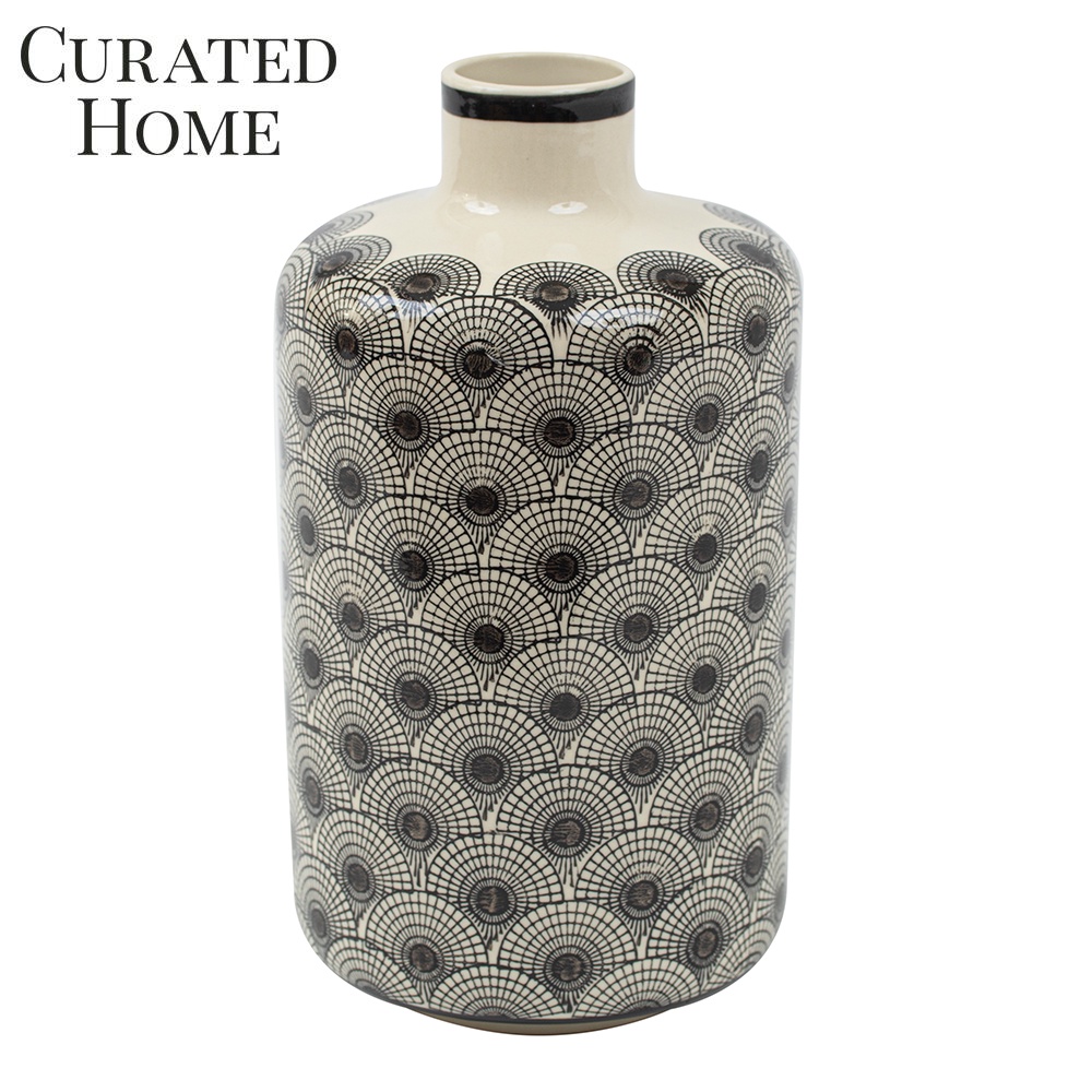 Curated Home Ceramic Vase 12 x 22 cm Shopee Philippines