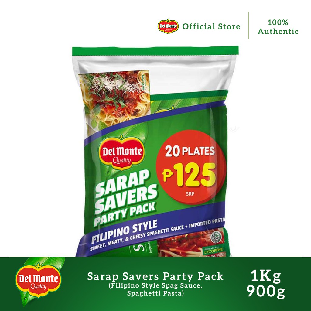 Del Monte Sarap Savers Party Pack Filipino Style Shopee Philippines