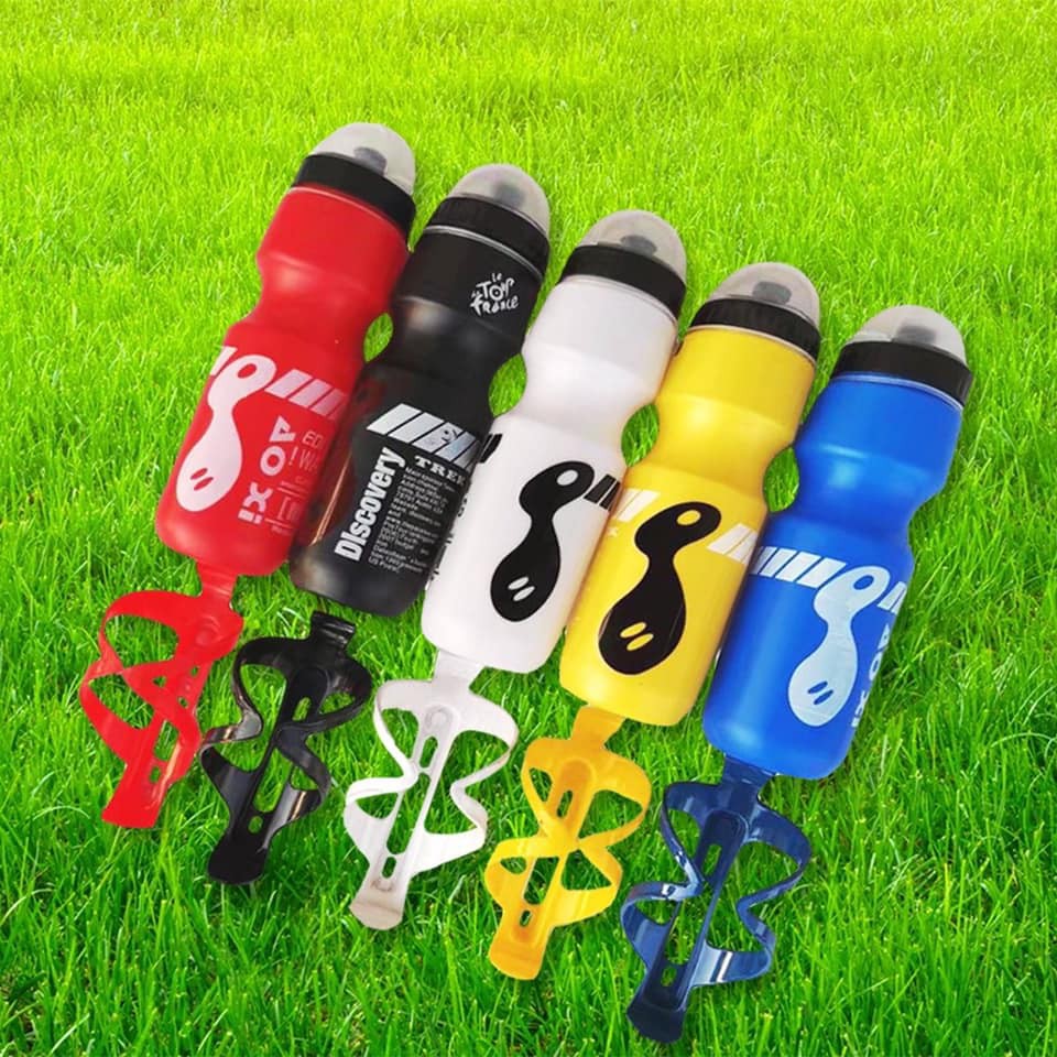 Portable 750ML Mountain Bike Bicycle Cycling Water Drink Bottle With