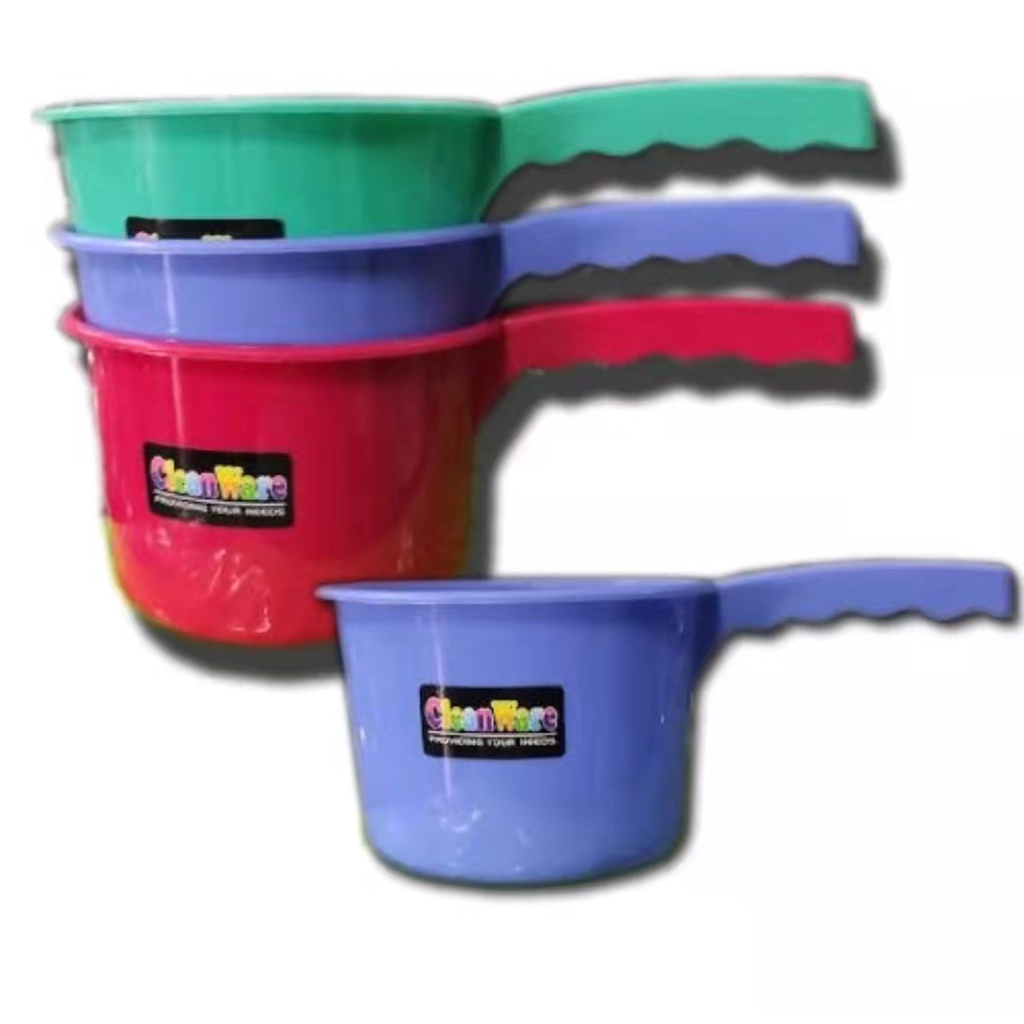 Plastic Water Dipper ( TABO) 1210 Clean Ware 4 PCS. Shopee Philippines