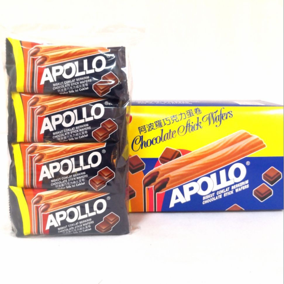 Apollo Chocolate Stick Wafers Shopee Philippines