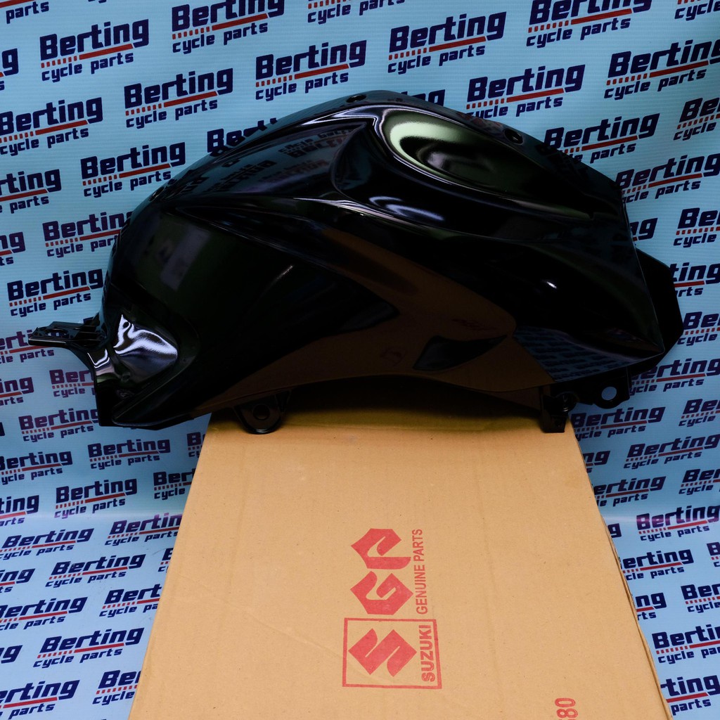 SGP FUEL TANK COVER RIGHT/LEFT BLACK Suzuki for Gixxer 150 Genuine