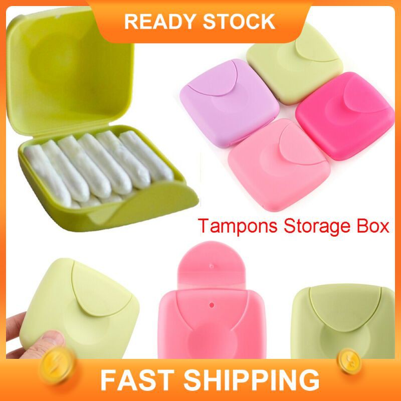 Wow Hygienic ob tampon box, tampon storage box, travel portable box Hot