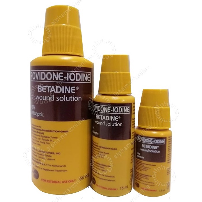 Betadine Wound Solution 60ml/15ml Shopee Philippines