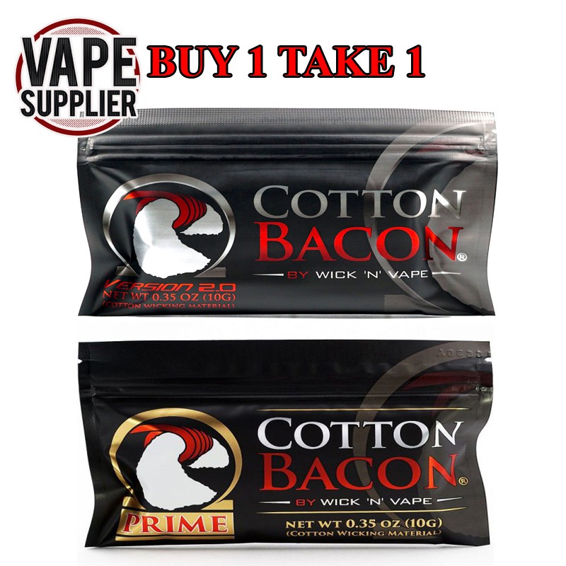 BUY 1 TAKE 1 COTTON BACON PRIME & V2 Shopee Philippines