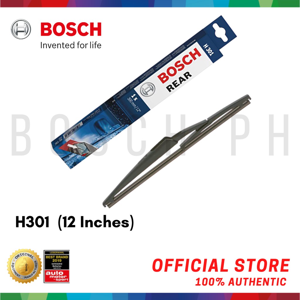 Bosch REAR Wiper Blade for Ford EVEREST & Nissan JUKE (H 301 12