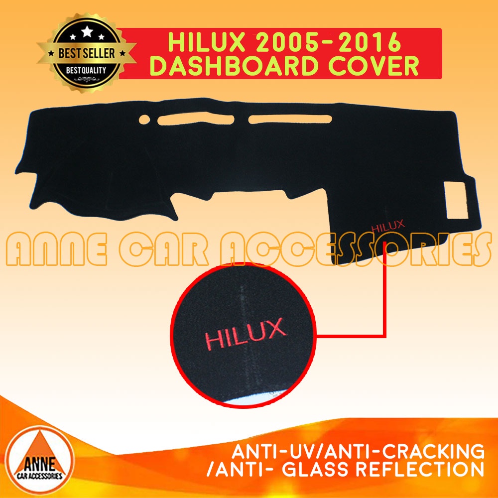 Dashboard Cover for Toyota Hilux Revo / Conquest 2017 Onwards Dash Mat