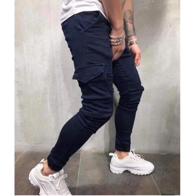 Cargo unisex with pockets pants Shopee Philippines