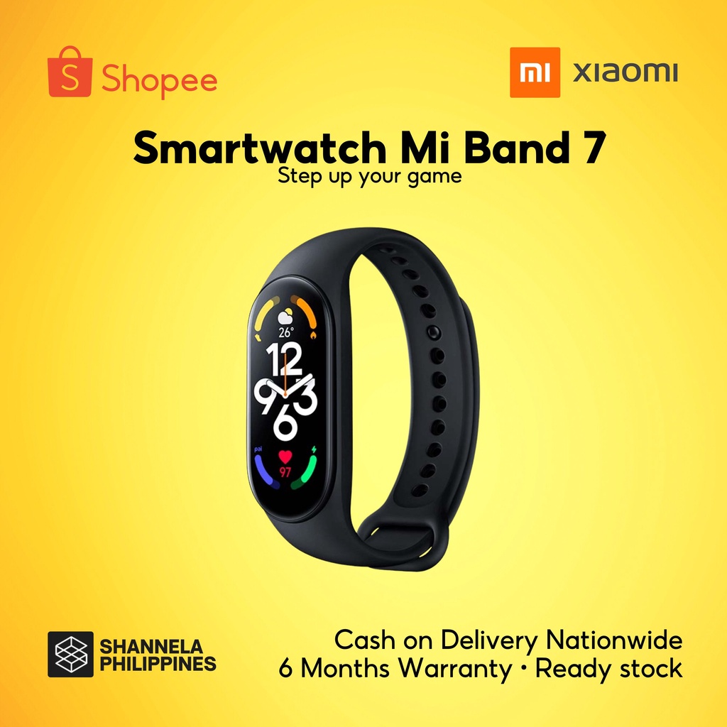 Xiaomi Mi Band 7 Fitness Tracker SpO2 Sensor 120 Sport Modes HeartRate
