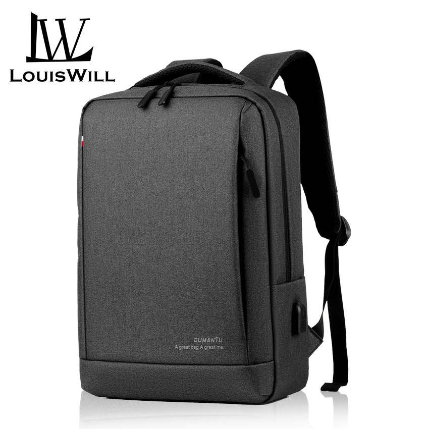 LouisWill Backpacks Men Laptop Backpack Waterproof Travel Backpack Bag