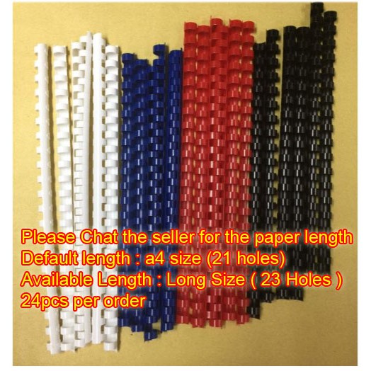 Plastic Binder ring 50 to 220 sheets Shopee Philippines