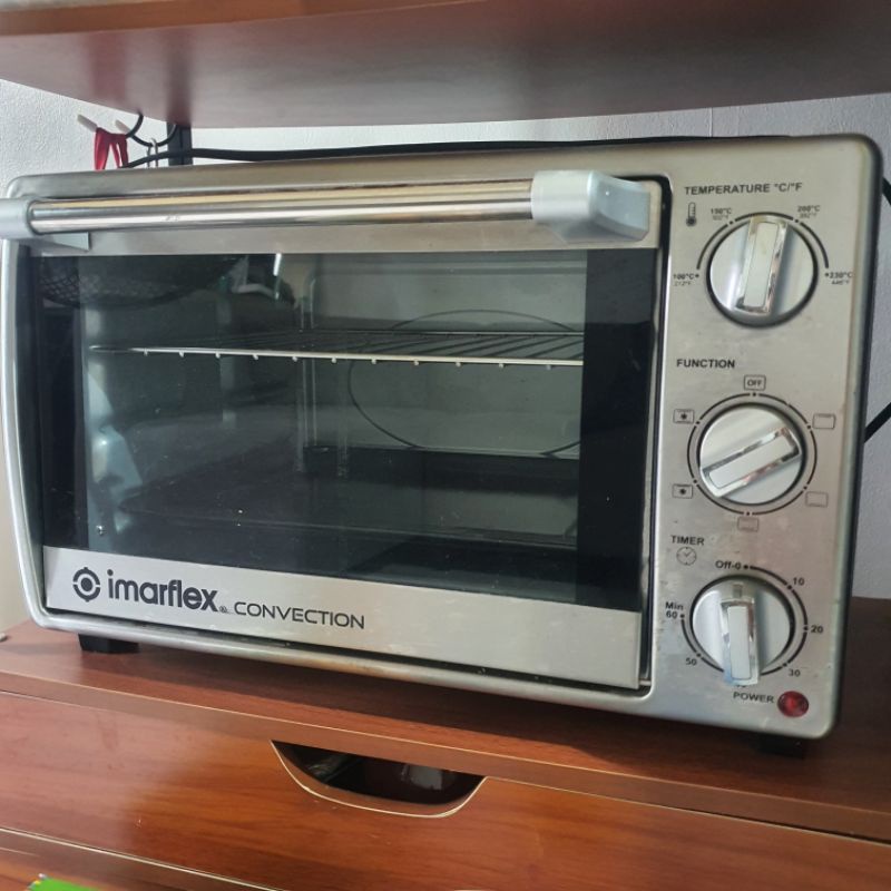 Imarflex 21L convection oven and Ilo mini air fryer 2.2LSpot in the