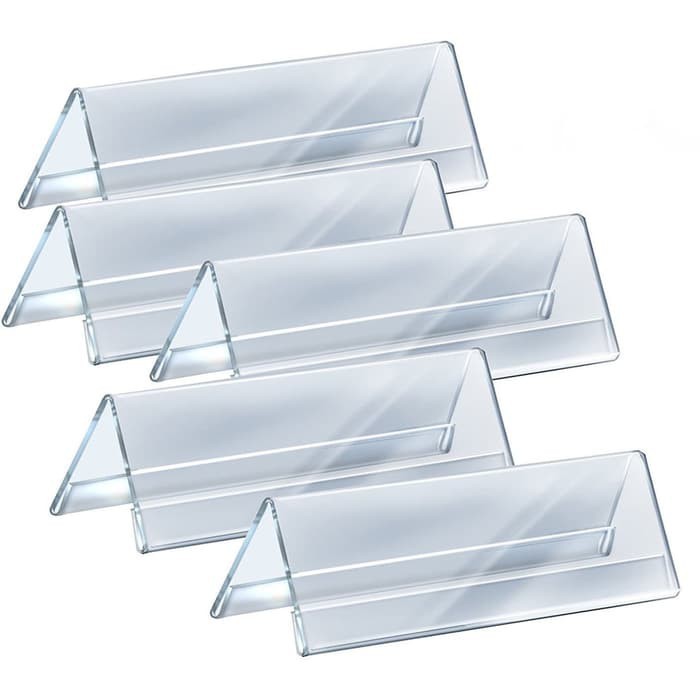 Acrylic Table NAME Board 7x25CM ACRYLIC NAME PLATE TAG ACRYLIC Side