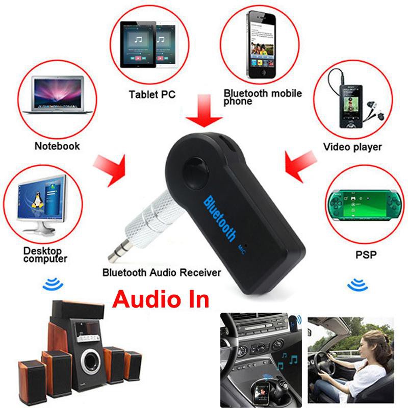 Universal Bluetooth Car Kit AUX Audio Music Receiver Shopee Philippines