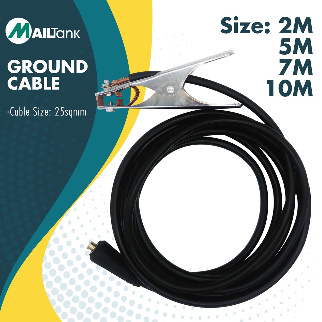 MAILTANK Ground Cable 25sqmm for Welding Machine Use Shopee Philippines