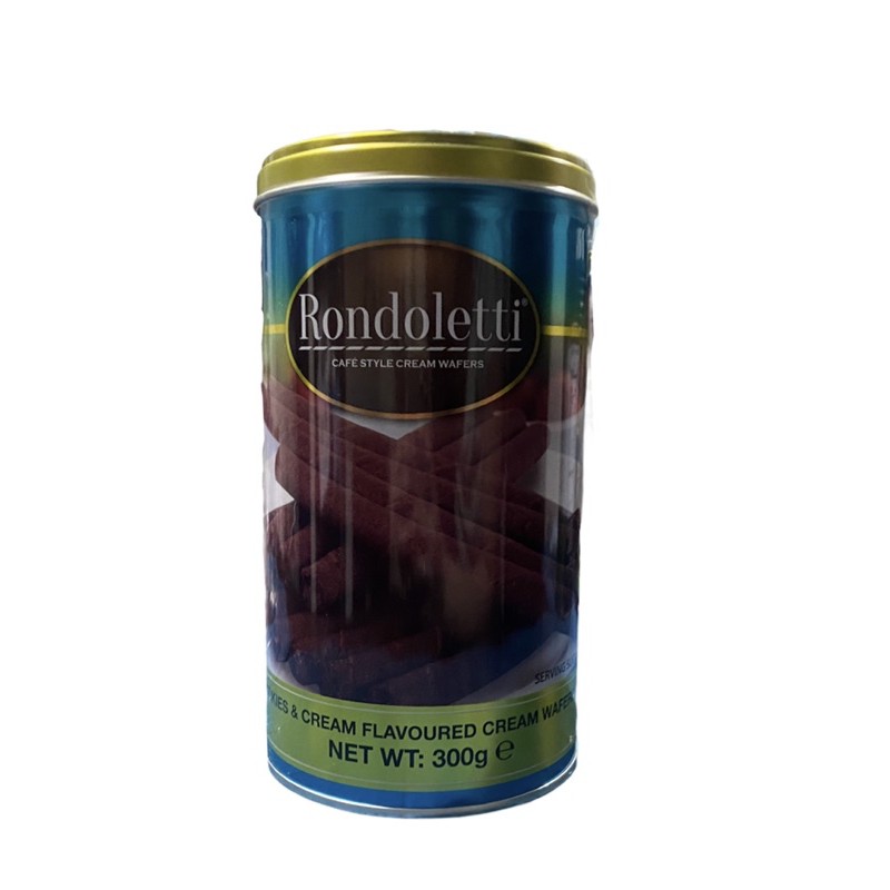 Rondoletti Cafe Style Cream Wafers (COOKIES AND CREAM) Shopee Philippines