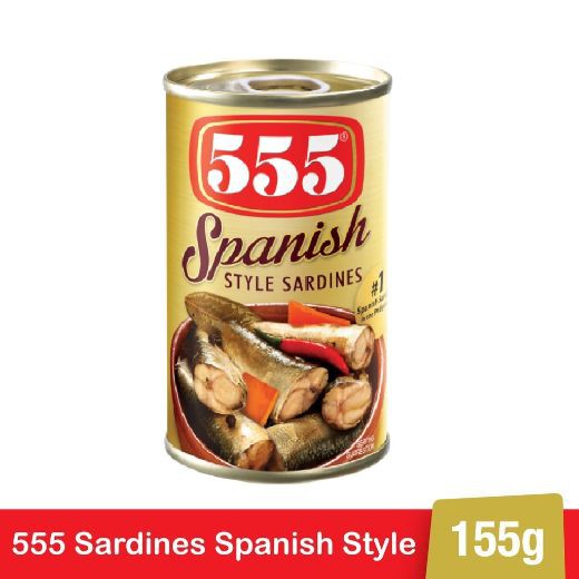 555 Sardines Spanish Style 155g Shopee Philippines