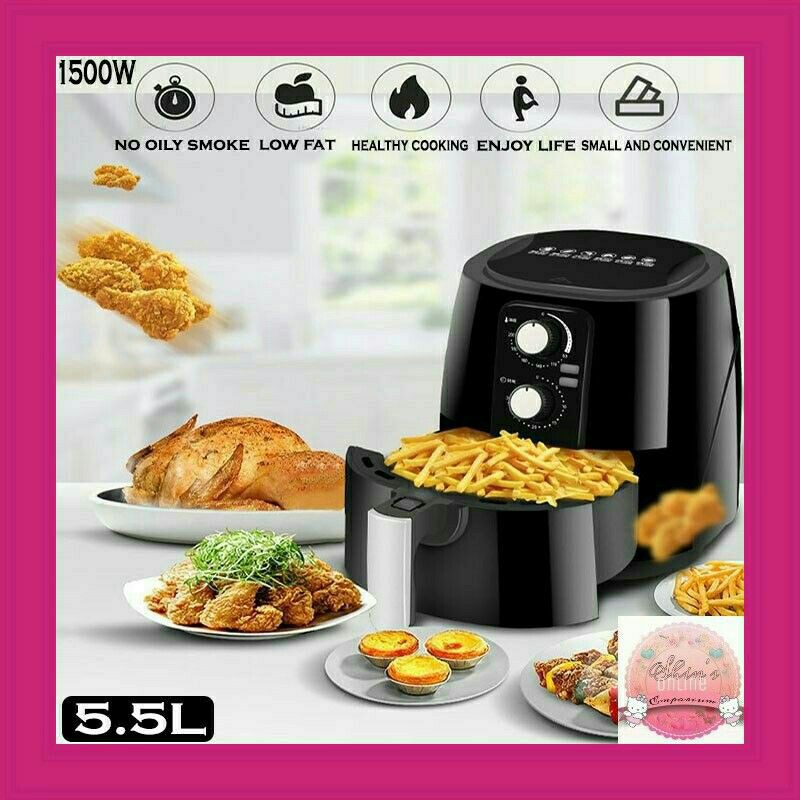 Air Fryer 4.5L and 5.5L High Quality Shopee Philippines