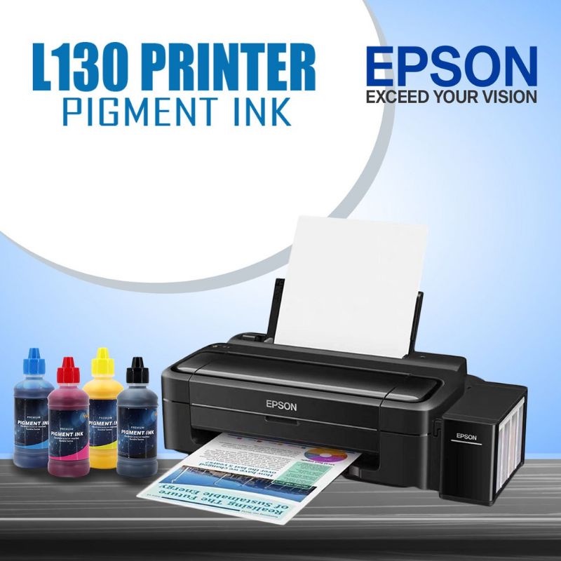 EPSON L130 PRINTER WITH YASEN PIGMENT INK 100ML Shopee Philippines