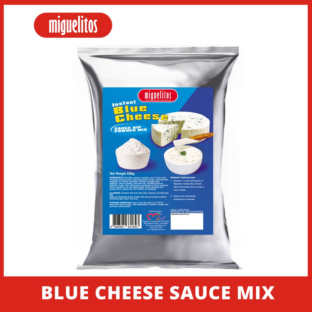 Instant Blue Cheese Sauce Powder Mix 500g Dips & Sauce Shopee