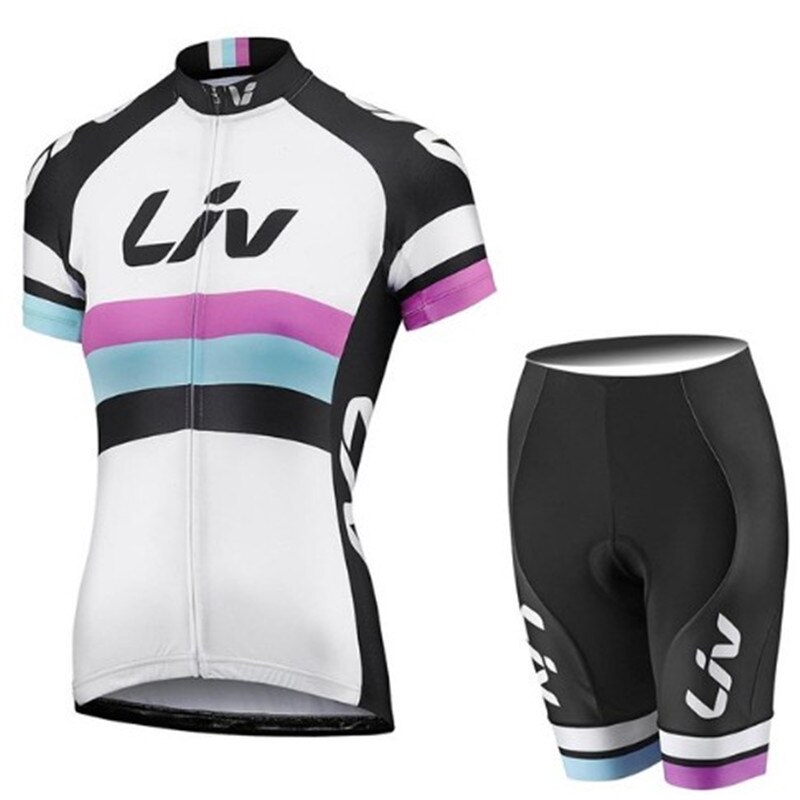 Women Cycling Jersey Set LIV Women MTB Bike Clothes Summer Bicycle