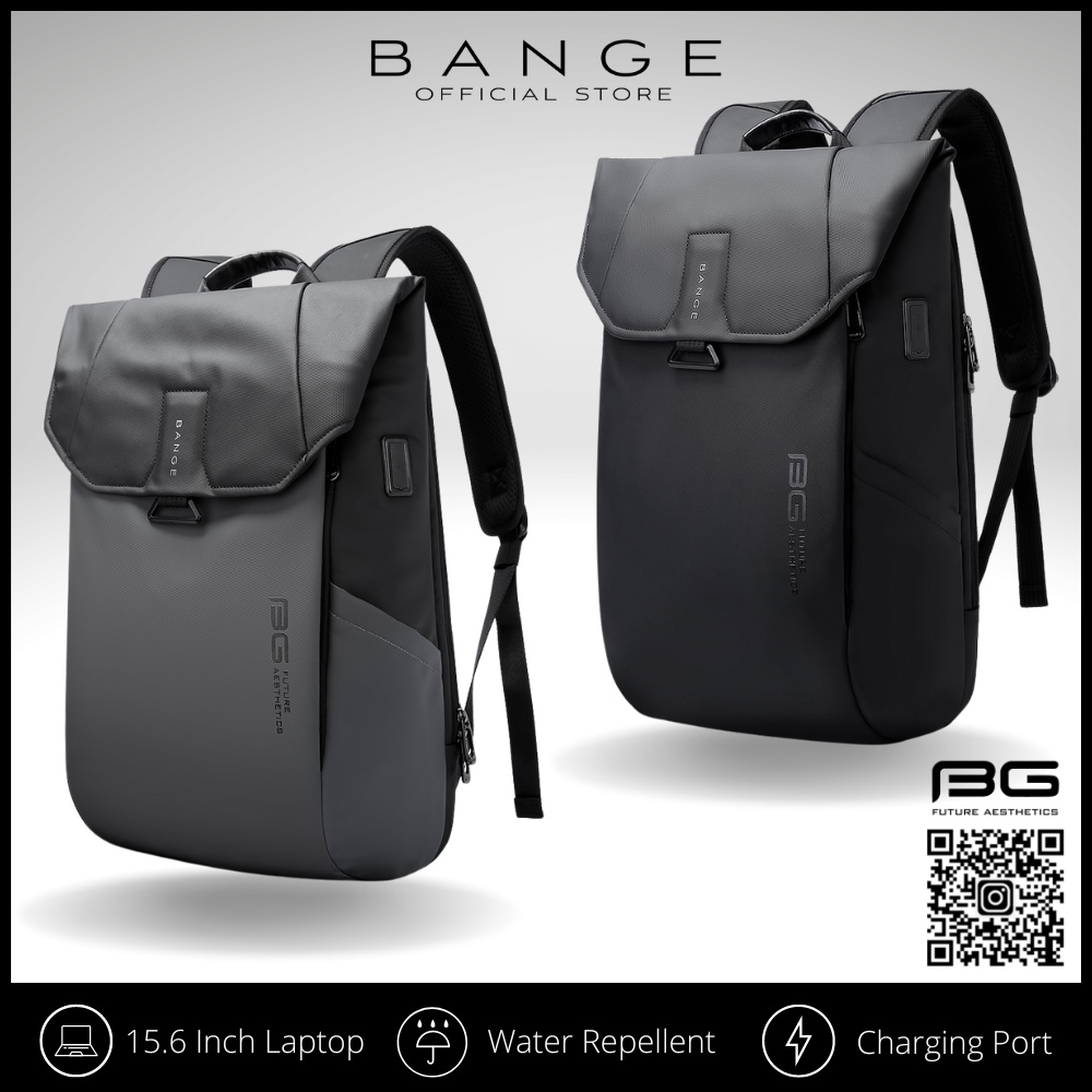2575 BANGE Premium Quality Bag Backpack Anti Theft YKK Zipper Water