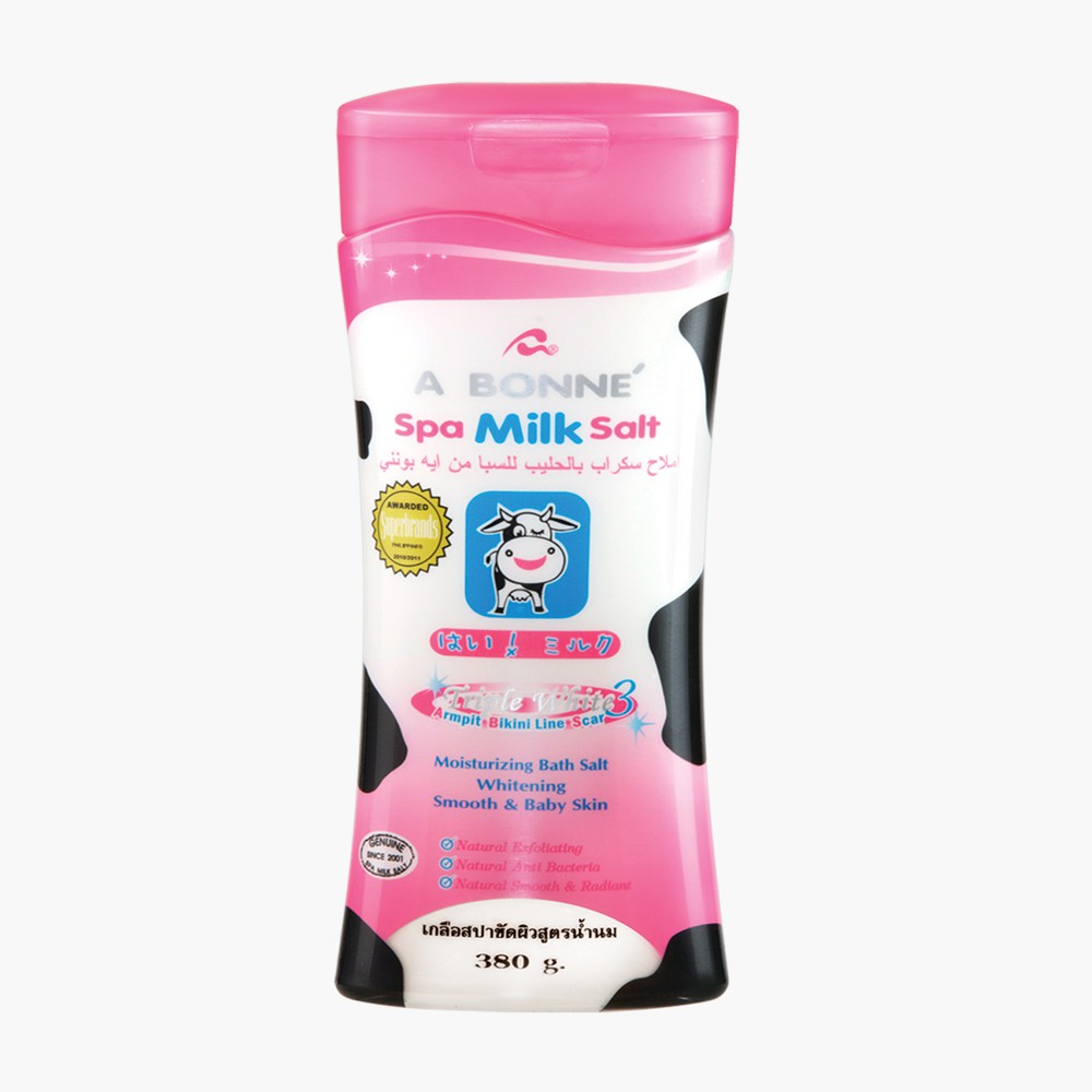 A Bonne Spa Milk Salt Bottle 380g Shopee Philippines