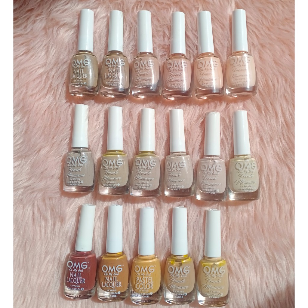Nude Colors OMG nail polish by Sotaaro Shopee Philippines