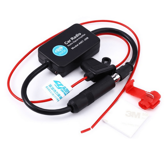 Universal Car Radio Antenna 12V FM AM Radio Signal Booster Car Antenna