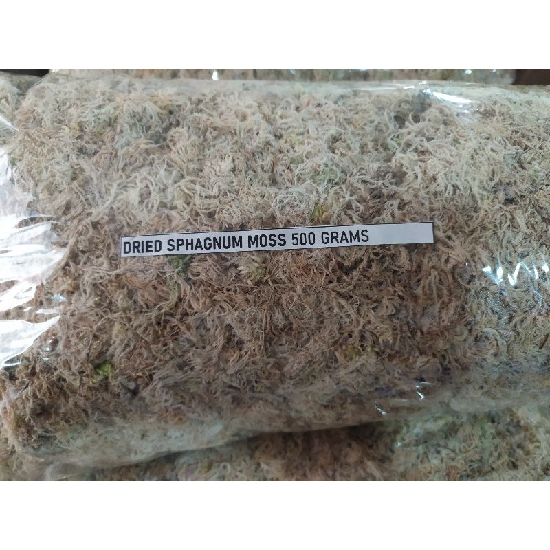 Legit Dried Sphagnum Moss Class A ( 500 Grams ) Shopee Philippines