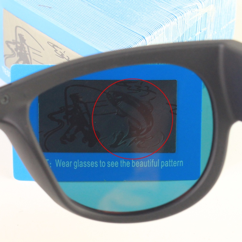 Testing Card for Polarized Sunglasses Polarization Test Polaroid Lens