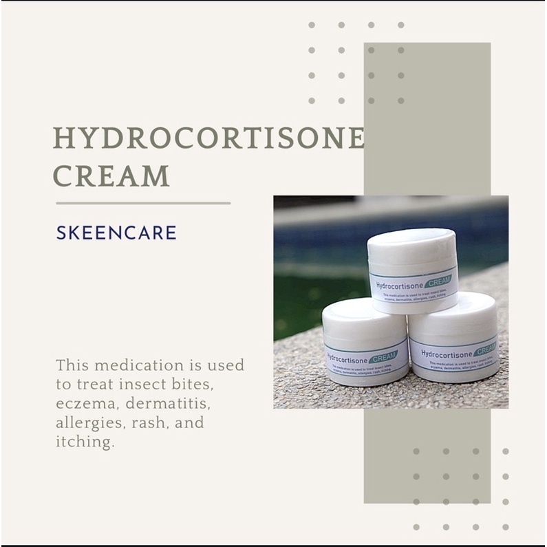 HYDROCORTISONE CREAM, 25g Shopee Philippines