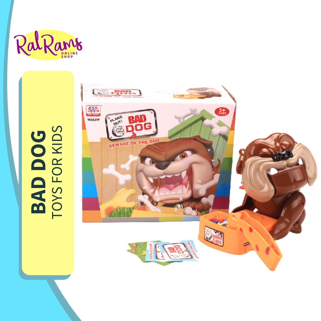 Bad Dog Toys Bulldog Toy Bad Dog Beware Of The Dog Fun Toy For Kids