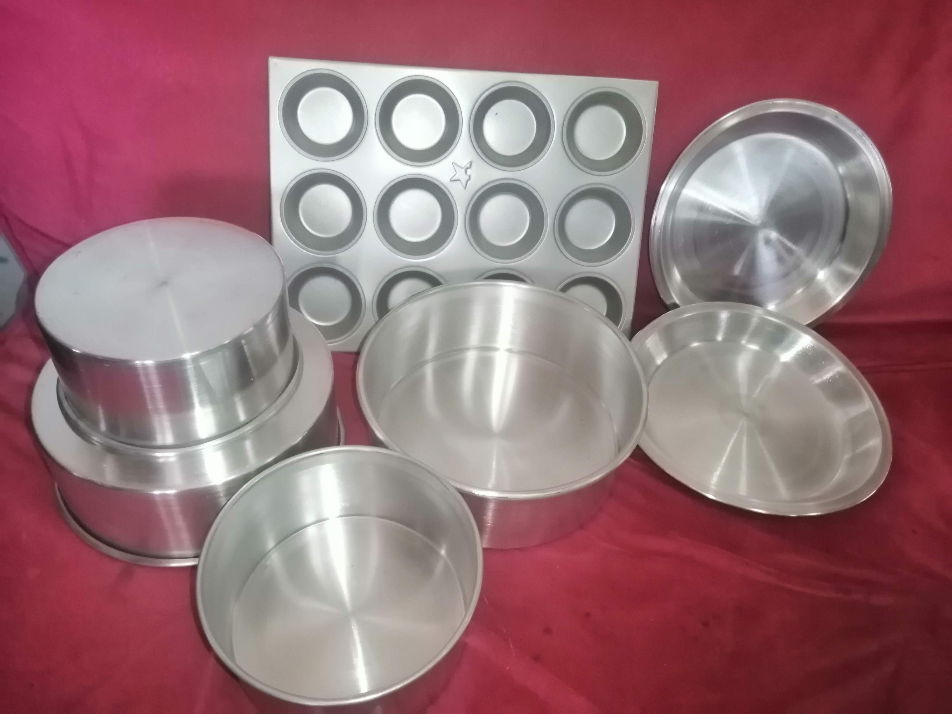 Round Pan (Aluminum Baking Pan) ( x 3) Shopee Philippines