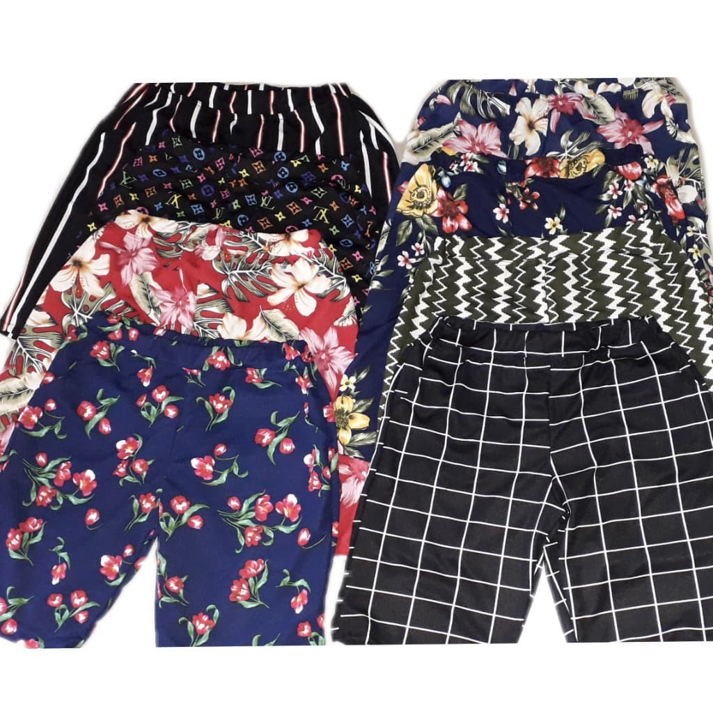 Tokong Short/Pedal Short for Women with pocket(pambahay) Shopee