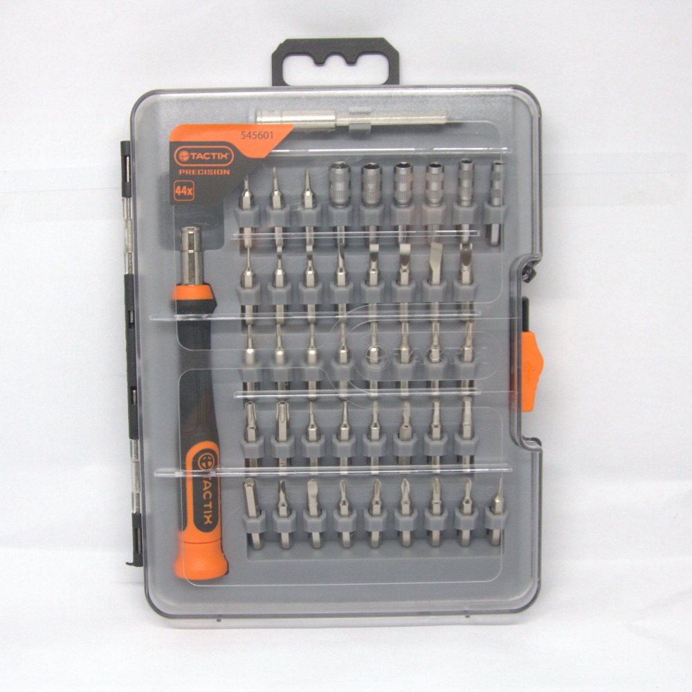 Tactix 44Pc Precision Screwdriver Bit Set Shopee Philippines