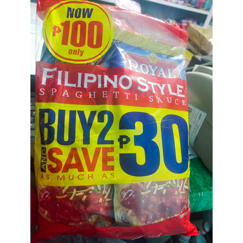 Royal Spaghetti Sauce Filipino Style 1kg Shopee Philippines