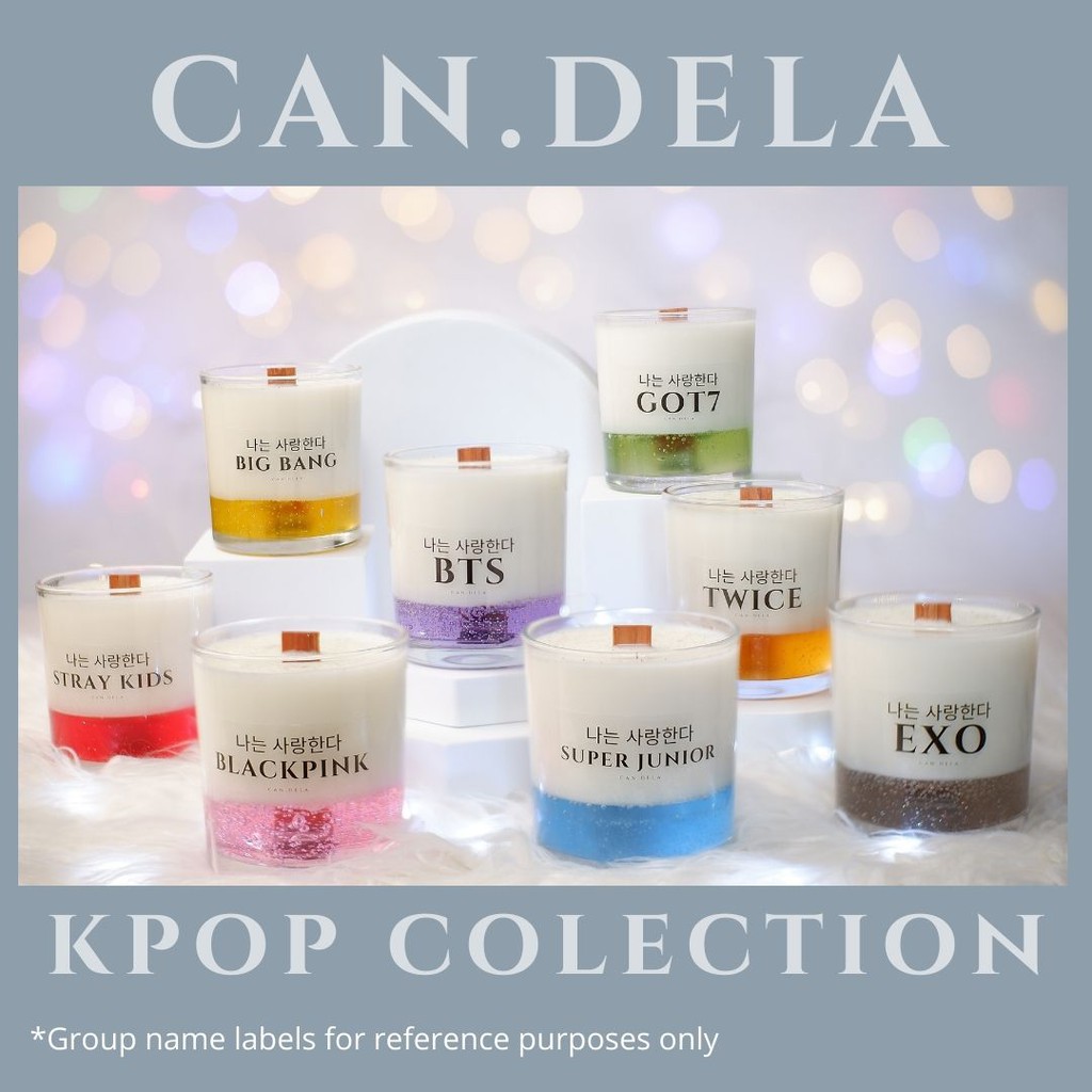 KPOP COLLECTION SCENTED CANDLES Shopee Philippines