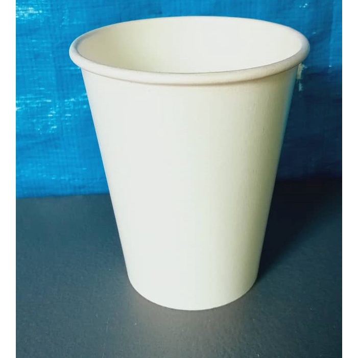 8oz Paper Cups without black lid 50pcs. Shopee Philippines