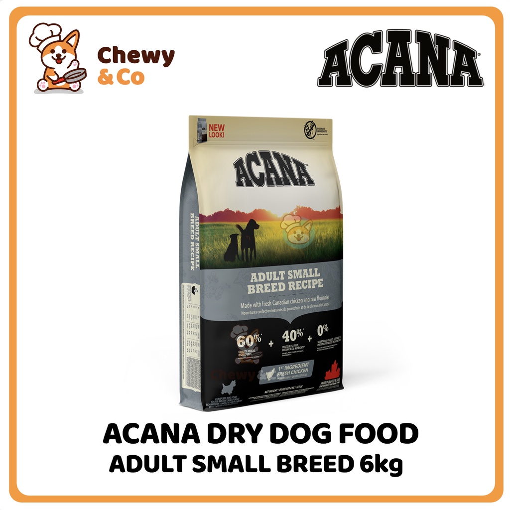 Acana Dry Dog Food Adult Small Breed 6kg Shopee Philippines