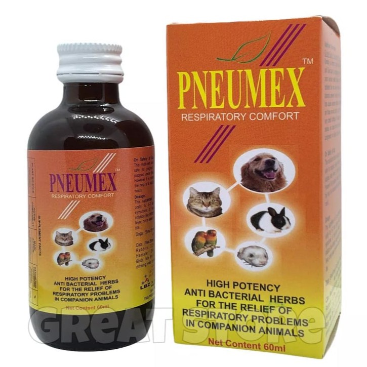 PNEUMEX Respiratory Comfort for Dogs and Cats 60ml Shopee Philippines