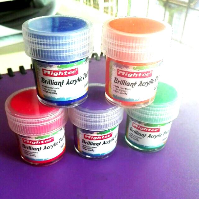 Mightee Brilliant acrylic paint 20ml Shopee Philippines
