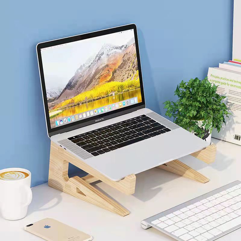 Wood stand For Laptop stand Monitor stand Wooden laptop stand Wood