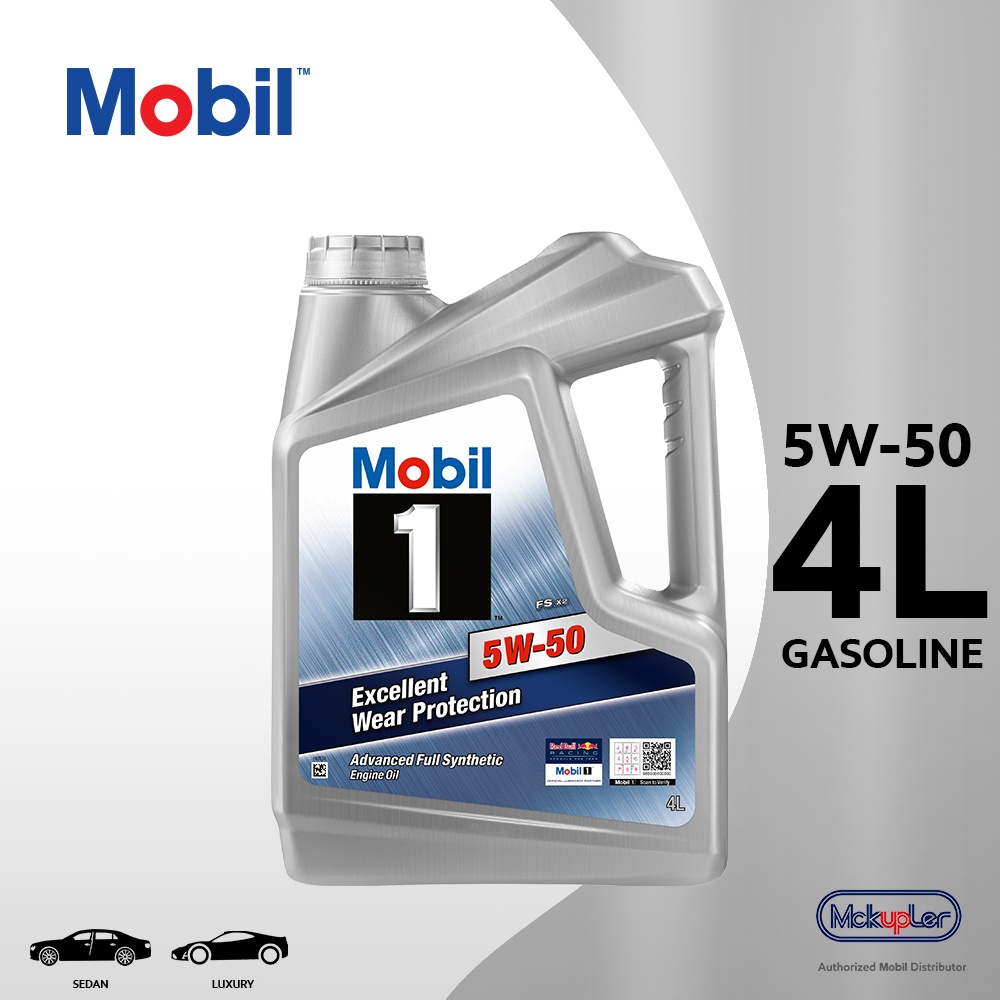 Mobil 1 FS X2 5W50 Advanced Fully Synthetic Engine Oil 4 Liters