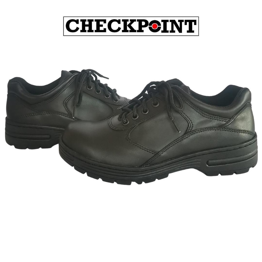 Checkpoint Marikina Made Men's Service Shoes Black Patrol H Shopee
