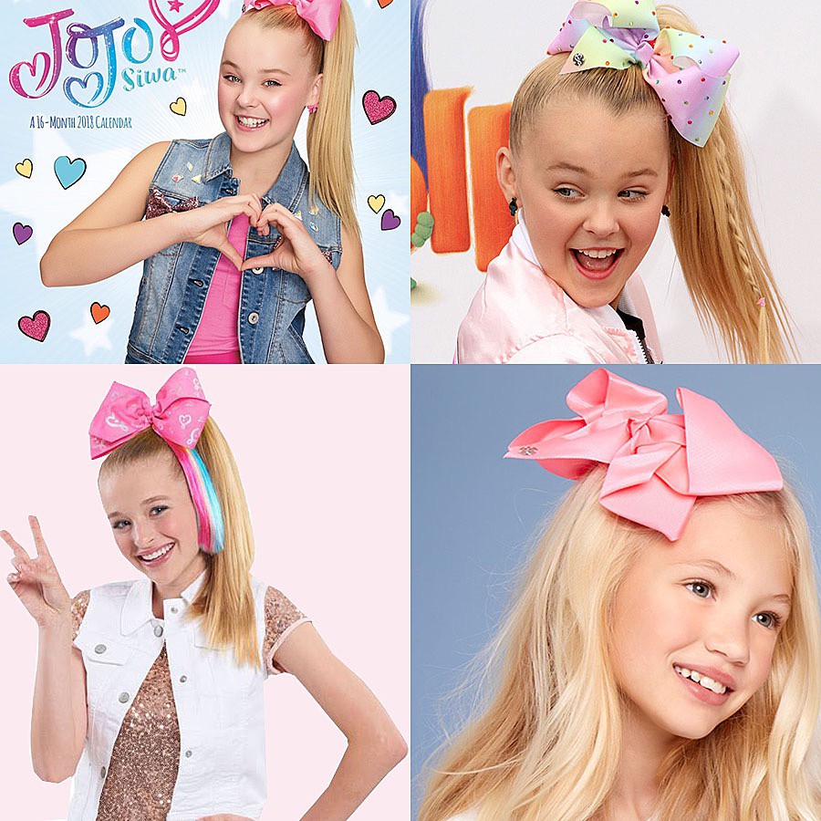 Jojo siwa Bow Ribbon Rainbow Hair Clip 1pcs Shopee Philippines