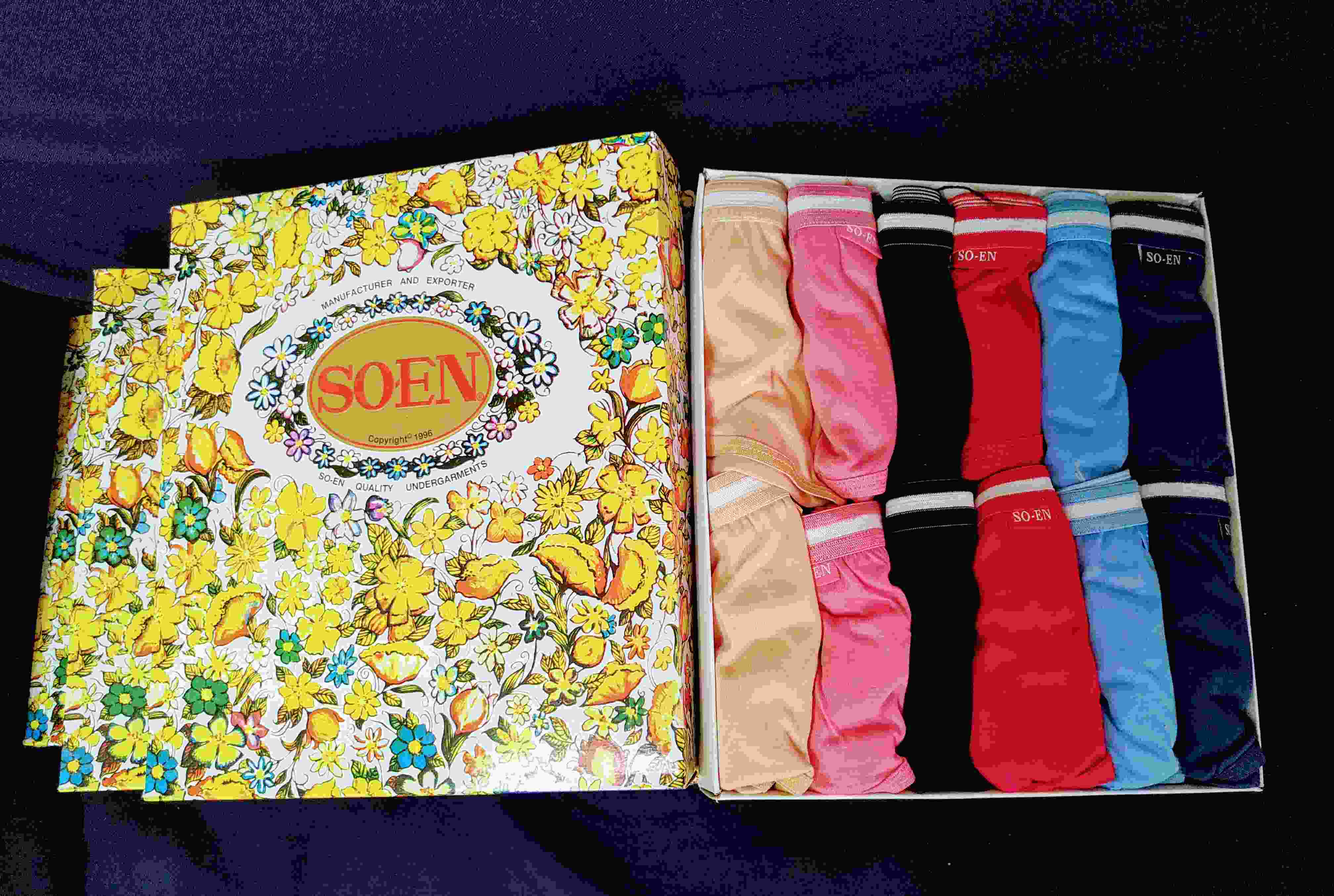 12pcs plain SOEN Ladies panty underwear Shopee Philippines