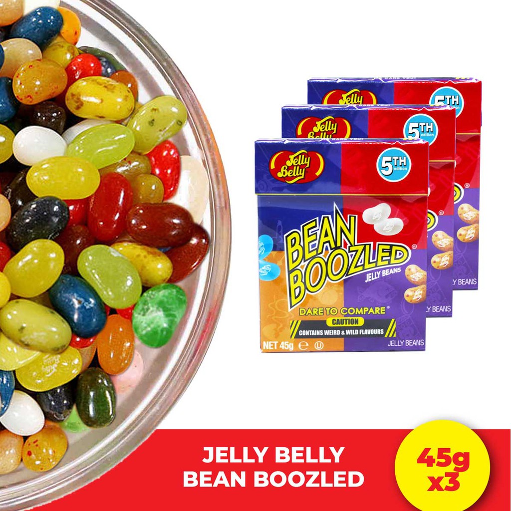 Jelly Belly Bean Boozled Game 45.3g Jelly Beans Trio Pack Shopee Philippines