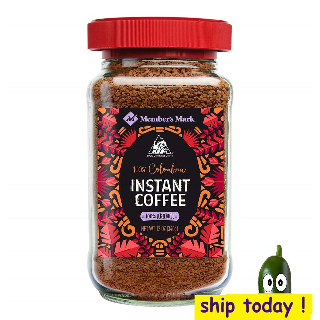 Member's Mark Colombian Instant Coffee 340g / 12 oz Members Mark 100